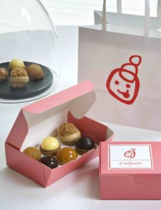 Chất lượng cao sinh thái tái chế Macaron hộp bán buôn Cookie bao bì cho Macarons gói hộp tùy chỉnh Macaron hộp - Product Image 6