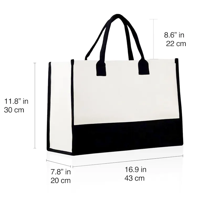 Dichos tas belanja mode dapat digunakan kembali tas jinjing kanvas disesuaikan Logo tas tangan hadiah portabel tahan air tas belanja
