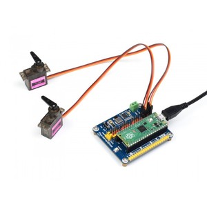 Raspberry Pi Pico Servo treiber modul 16-Kanal-Ausgänge 16-Bit-Auflösung zur Steuerung des Roboterarms Hexapod Walker für Pico - Product Image 5