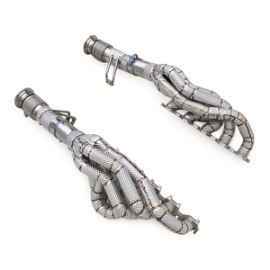 Audi R8 V10 5.2 2020-2024 performans paslanmaz çelik racingsystem sistemi için fabrika motor egzoz başlığı - Product Image 1