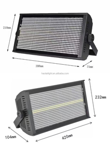 8+8 RGB Strobe <strong>Light</strong> DMX512 Control Mode Aluminum Body Moving <strong>LED</strong> Stage Lighting for DJ Stage and Nightclubs - Product Image 3