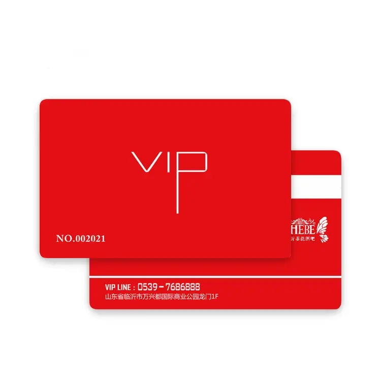 Logo personalizzato di alta qualità VIP Gsm Smart Card Box finiture metalliche appartenenza plastica Pvc carta regalo dimensioni 85.5*54mm