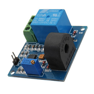 Sensor de protección contra sobrecorriente DC 12V 5A, modo de detección de corriente alterna, relé, salida de interruptor - Product Image 2
