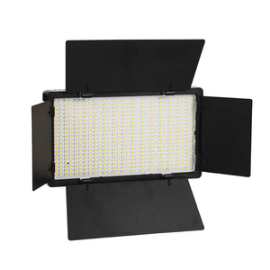Video çekimi için Led ışık dahili kare LED Video ışığı çift şarj edilebilir pil ayarlanabilir parlaklık ve 3 renk modu - Product Image 4