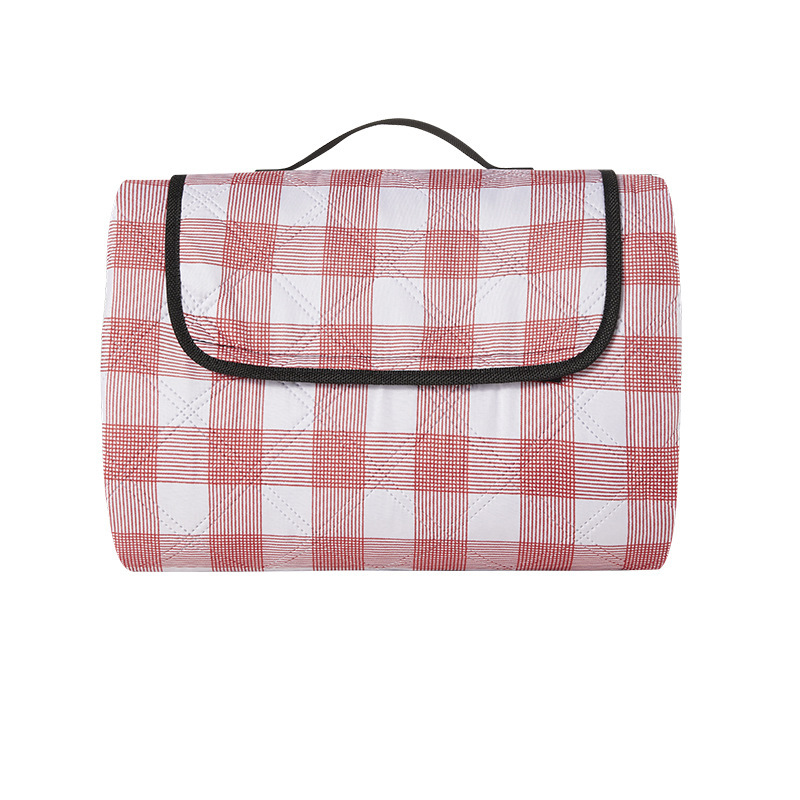 Yellow and white checkered thickened ultrasonic briefcase