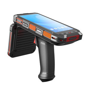 Factory Android 13 <strong>HF</strong> NFC UHF RFID <strong>Reader</strong> QR Code Laser Scanner Google Play 7200MAH 4G Wifi Handheld PDA for Logistic Warehouse