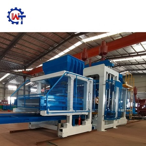 QT18-15 Full <strong>Automatic</strong> Concrete Brick Making <strong>Machine</strong> Hydraulic Press <strong>Block</strong> <strong>Machine</strong> Production <strong>Line</strong> with Servo Motors - Product Image 6
