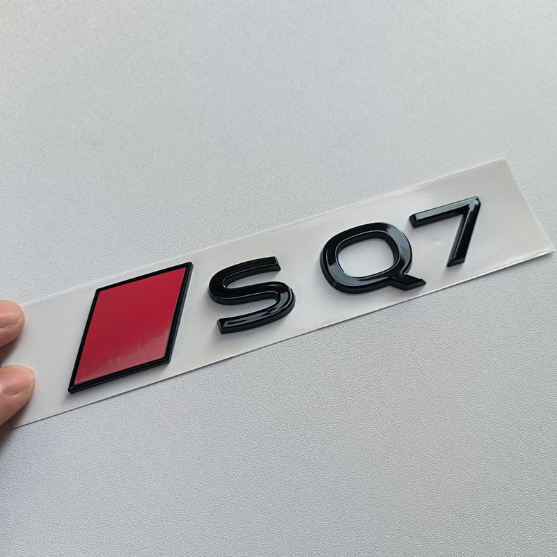 Nuovo quadrato rosso sq7 nero lucido