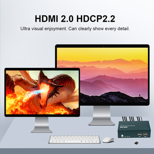<strong>Switch</strong> <strong>Kvm</strong> Hdmi <strong>2</strong> Port Dual Monitor 4K 60Hz <strong>Switch</strong> <strong>Kvm</strong> Hdmi