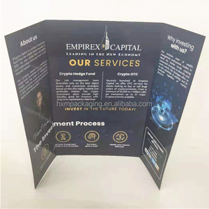 Map Aangepast Logo <span class=keywords><strong>A4</strong></span> Papier Reliëf Onroerend Goed Presentatie Bestanden Mappen Met Dubbele Zak - Product Image 4