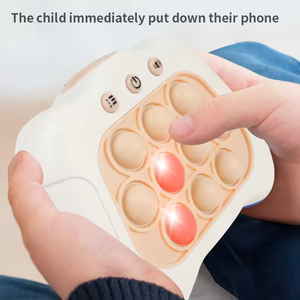 2025 New Quick Pop <strong>Light</strong> <strong>up</strong> Console Game Fast Push <strong>It</strong> Fidget Toy Quick Push Bubble Pop for Kids Breakthrough Puzzle Game Machine - Product Image 3