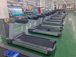 Profesyonel motorlu koşu bandı ağır çalışan makine dokunmatik ekranı koşu bandı spor salonu için - Product Image 4