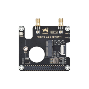 PCIe a M.2 E KEY HAT para Raspberry Pi 5, Compatible con varios NIC inalámbricos NGFF (M.2 E Key) - Product Image 2