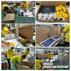Srsolar 3.7V 4400毫安时锂离子太阳能电源组，带16.28W 6V 5w小型太阳能电池板系统2家用太阳能灯 - Product Image 6