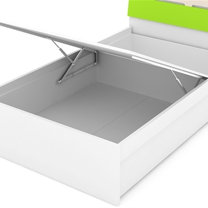 Hot Bán Chất Lượng Cao Home Phòng Ngủ Với Lưu Trữ Trẻ Em Duy Nhất Cao Box Bảng Giường - Product Image 5