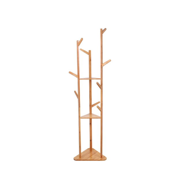 Bamboo Coat Rack Tree
