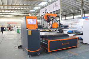 Auto Tool Changing Spindle Woodworking <strong>CNC</strong> Router <strong>Machine</strong> <strong>with</strong> Saw Blade - Product Image 2