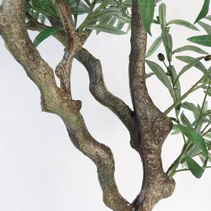 3Ft 4Ft 6Ft 250Cm Olive Tree Artificial Olive Tree Bonsai Real Wood Large Olive Tree for Outdoor Garden <strong>Landscaping</strong> - Product Image 2