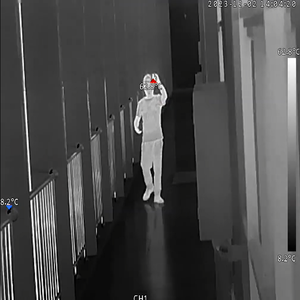 高解像度森林火災防止赤外線熱画像カメラセキュリティ監視ネットワーク熱画像カメラ - Product Image 2