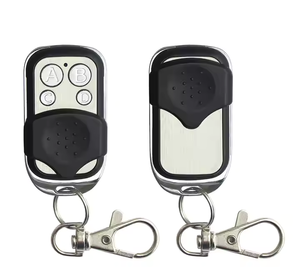 Metallo Push 4 pulsanti telecomando RF433MHz trasmettitore universale porta Garage apriporta duplicatore remoto Clone clonazione codice chiave - Product Image 6