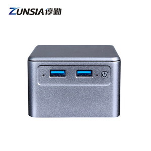 Zunsia 12th/13th GenミニPC N100 N300 N95ポータブルデスクトップコンピュータ4 * USBデュアルディスプレイ4K解像度USB HDD TFカードWindows