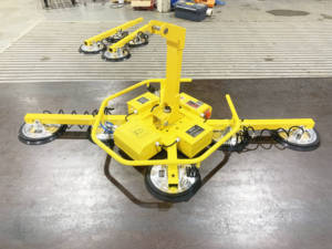 400KG 300KG di vetro isolante carico e scarico macchina nuovo acciaio sottovuoto vetro sollevatore per costruzione pompa nucleo componente - Product Image 6