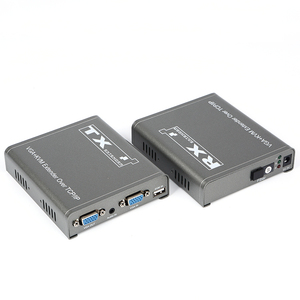 Kvm光纤交换机扩展器20千米，超过Tcp Ip Lc Sc光纤Usb 2.0 Kvm 20千米Vga光纤扩展器 - Product Image 2