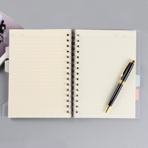 Myway A6透明ルーズリーフブックインデックスステッカーノートブック、学生のための水平線ブックメモ帳日記 - Product Image 2