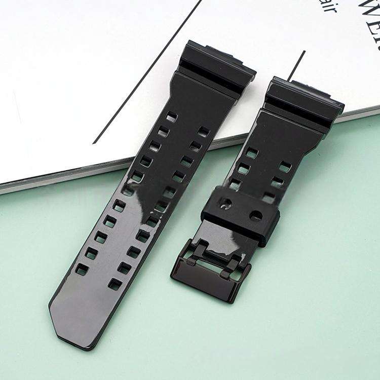 Negro translúcido brillante + cierre negro