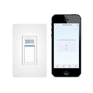 Interruptor de luz con sensor de movimiento inteligente Tuya, interruptor de pared activado por movimiento infrarrojo PIR WiFi de un solo polo, se requiere cable neutro