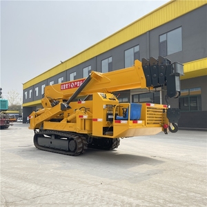 Çatı montajı ve depolama için teleskopik bomlu mobil örümcek paletli vinç 3t yük kapasitesi - Product Image 2