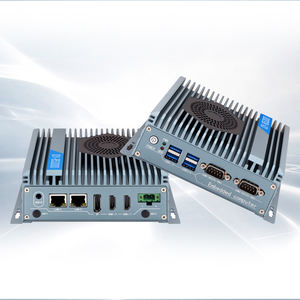 كمبيوتر مدمج J4105/J4125/J6413/N100 وحدة نظام سطح المكتب Mimi مثبت على الحائط كمبيوتر صناعي صغير بدون مروحة بسعر - Product Image 1