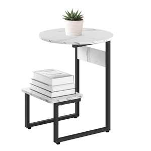 Wholesales Living Room Bedroom <strong>Rustic</strong> Snack <strong>Table</strong> 2-Tier Modern Wooden Coffee <strong>Table</strong> Small Place Endtable Side <strong>Table</strong>