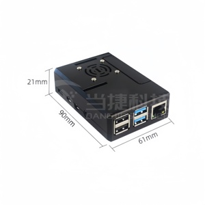 Raspberry Pi 4B ABS custodia per telefono + ventola - Product Image 3