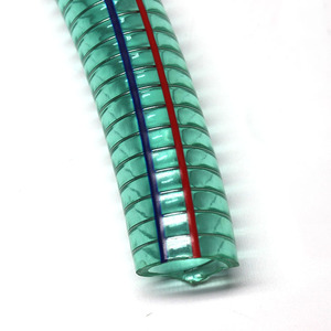PVCスチールワイヤーホース1 2 3 4 5 6 6 8インチ透明プラスチック雷吸引パイプスパイラルスプリング付き - Product Image 6