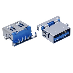 USB 3.0连接器母端口平端下沉0.3/0.5/0.7更换兼容的Molex 9Pin连接器