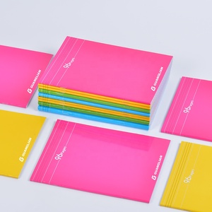 Taccuino di apprendimento francese di 96 pagine per l'educazione taccuino pinzato di alta qualità semplice di colore solido diretto in fabbrica - Product Image 3