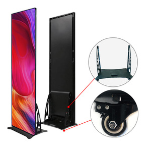 Digital Signage Display LED Poster Fall WIFI Control Poster LED-Anzeige P1.75 P2 P2.5 Poster Stand Custom ized OEM Outdoor Video - Product Image 3