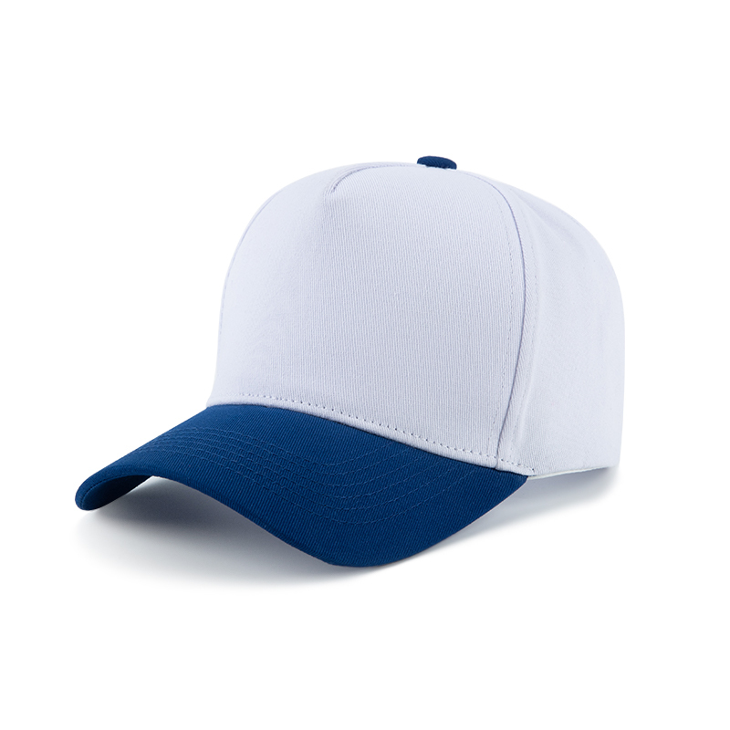 Blanc et bleu royal