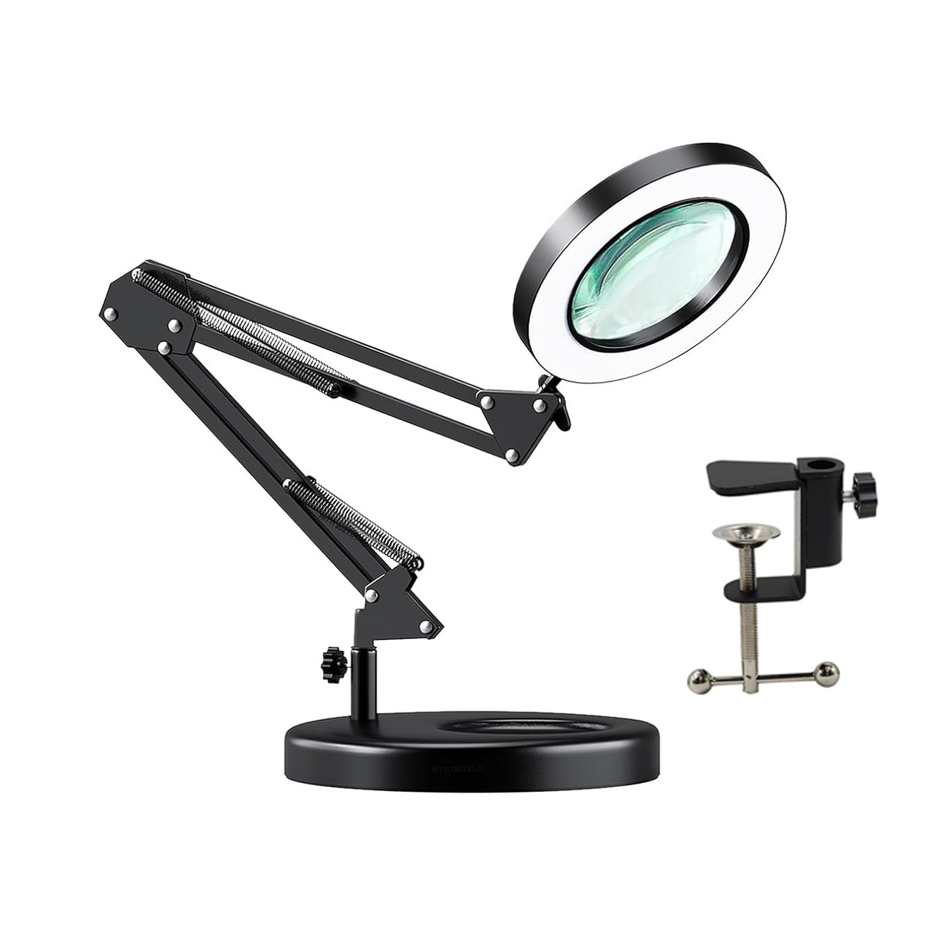 black appearance-dimming color-iron clamp-190 large round base