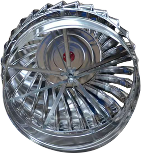 กังหันลมประหยัดพลังงานพัดลมระบายความร้อนบนหลังคาแบบไม่มีไฟใช้ในอุตสาหกรรม - Product Image 4