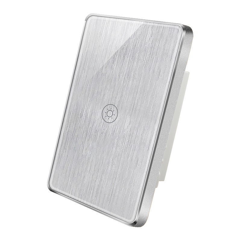 Brushed silver
