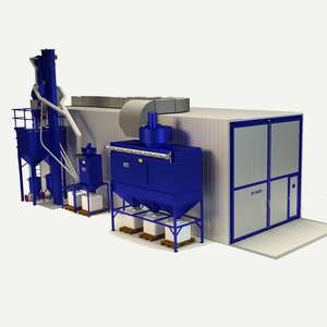 Yeni elektrikli pnömatik kurtarma kumlama odası mekanik kurtarma çelik kumlama otomatik kumlama işlemi - Product Image 4