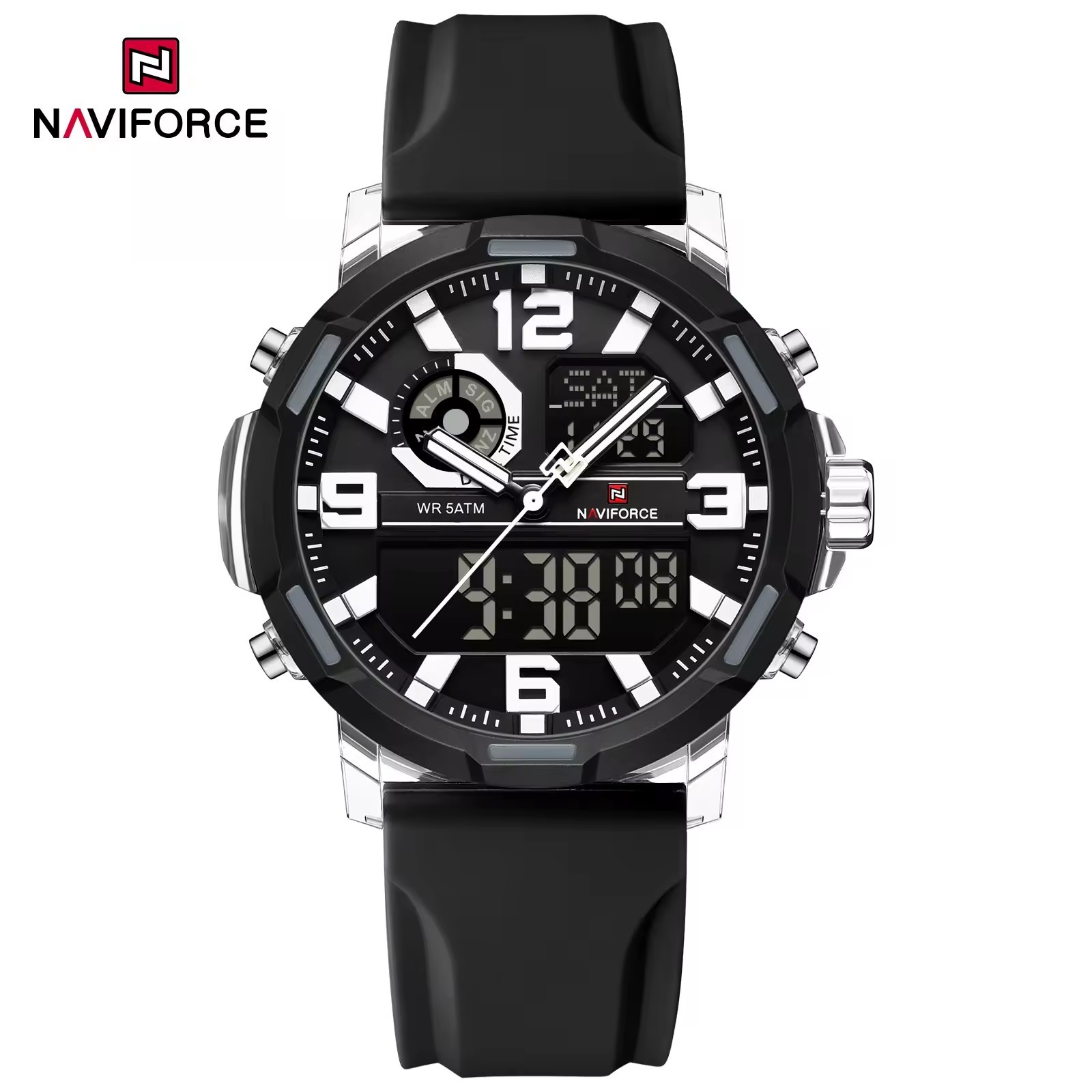 Negro plateado (S/W/B)
