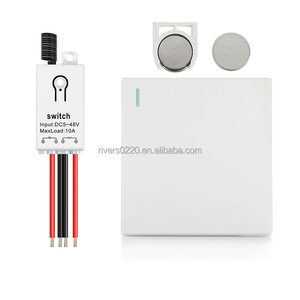 Interruttore di controllo remoto Wireless ricevitore AC 220V pulsante 433MHz interruttore luce da parete 1 gruppo per lampada smart home - Product Image 2