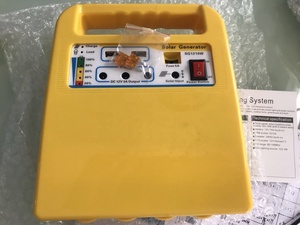 带发光二极管灯套件的家用小型太阳能电池板迷你家用室内野营便携式太阳能系统 - Product Image 2