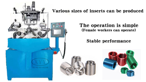 M2-M12 <strong>Thread</strong> Insert Production Line New <strong>CNC</strong> Automatic Winding <strong>Machine</strong> for Metal Product Processing Condition Used - Product Image 2
