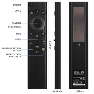 Telecomando solare sostitutivo BN59-01385A per Samsung Neo QLED 8K 4K serie Smart TV controllo vocale di codice fisso - Product Image 2