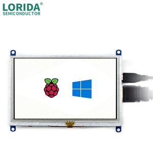 Lorida nuovo Display LCD H-DMI Raspberry Pi 5 4B 3B + 1080P 5 pollici Touch Screen resistivo Raspberry Pi - Product Image 3