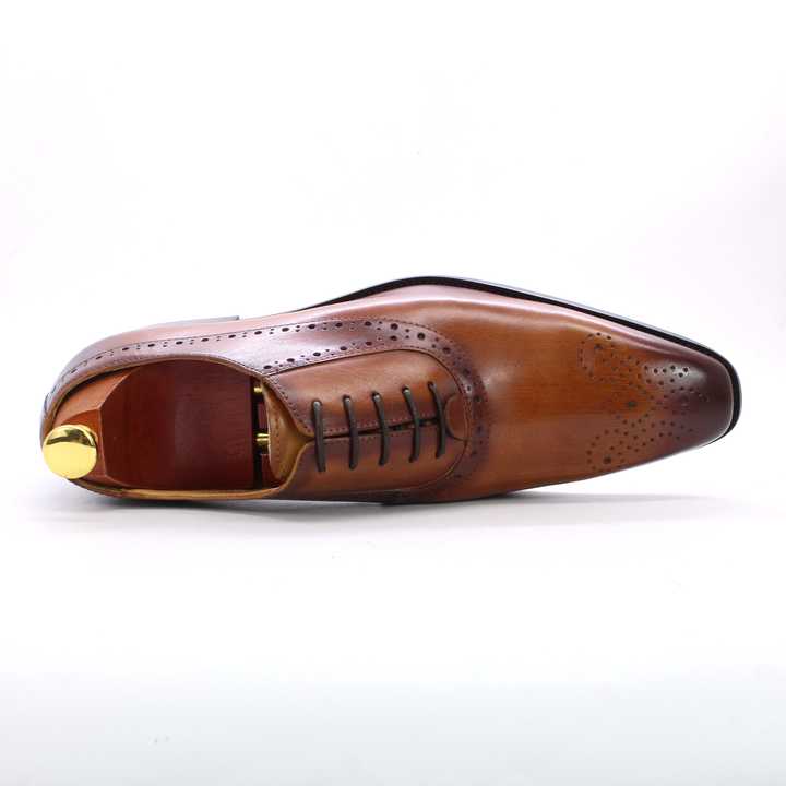 Felix Chu Classic Shoes Elevator Lederschuhe für Herren